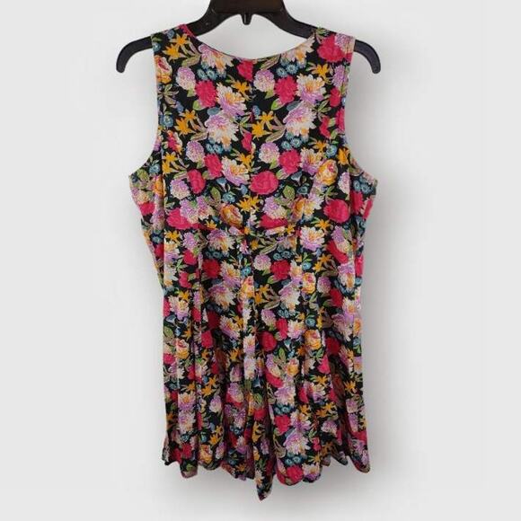Circles 'N SAND Women Romper Floral Small Colorful - Picture 2 of 4